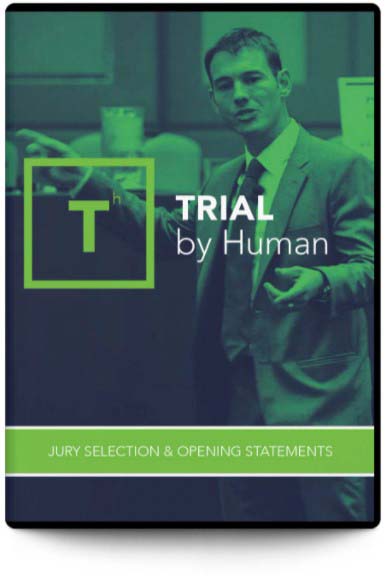 Jury Selection & Opening Statements DVD